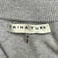 trina turk 100% Merino Wool Grey Sweater Size S