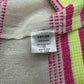 Saylor Yellow and Pink Casual Dress Size S Tall