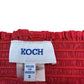 KOCH Red High Waisted Shorts Size S