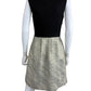 CYNTHIA ROWLEY Metallic Tweed Cocktail Dress Size 8