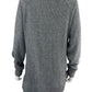 bobi NWT Grey Zipside Crewneck Knit Top Size S