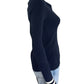 FAHERTY NWT Navy Retro Stripe Sweater Size S