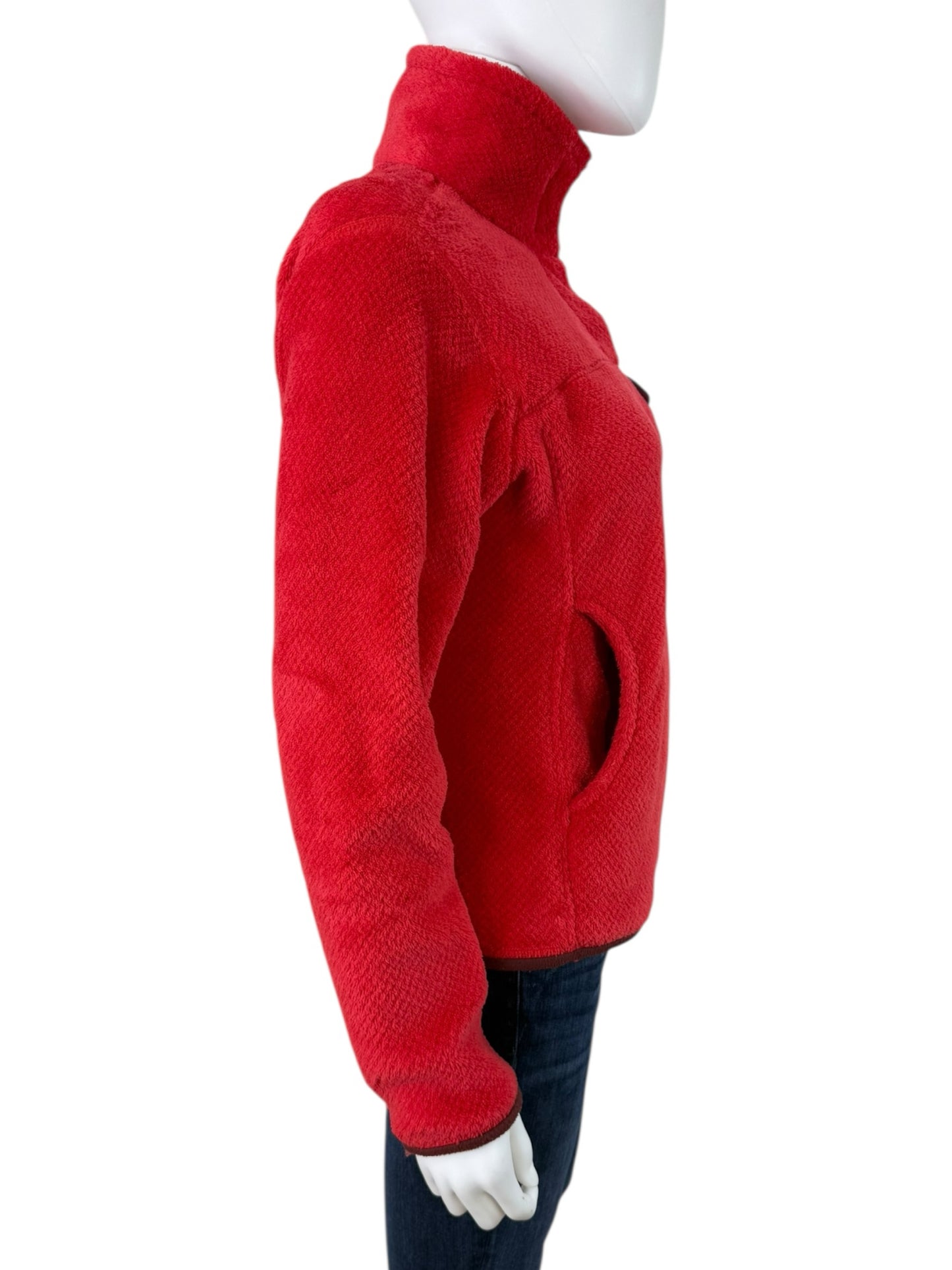 patagonia Red Re-Tool Snap-T Pullover Size S