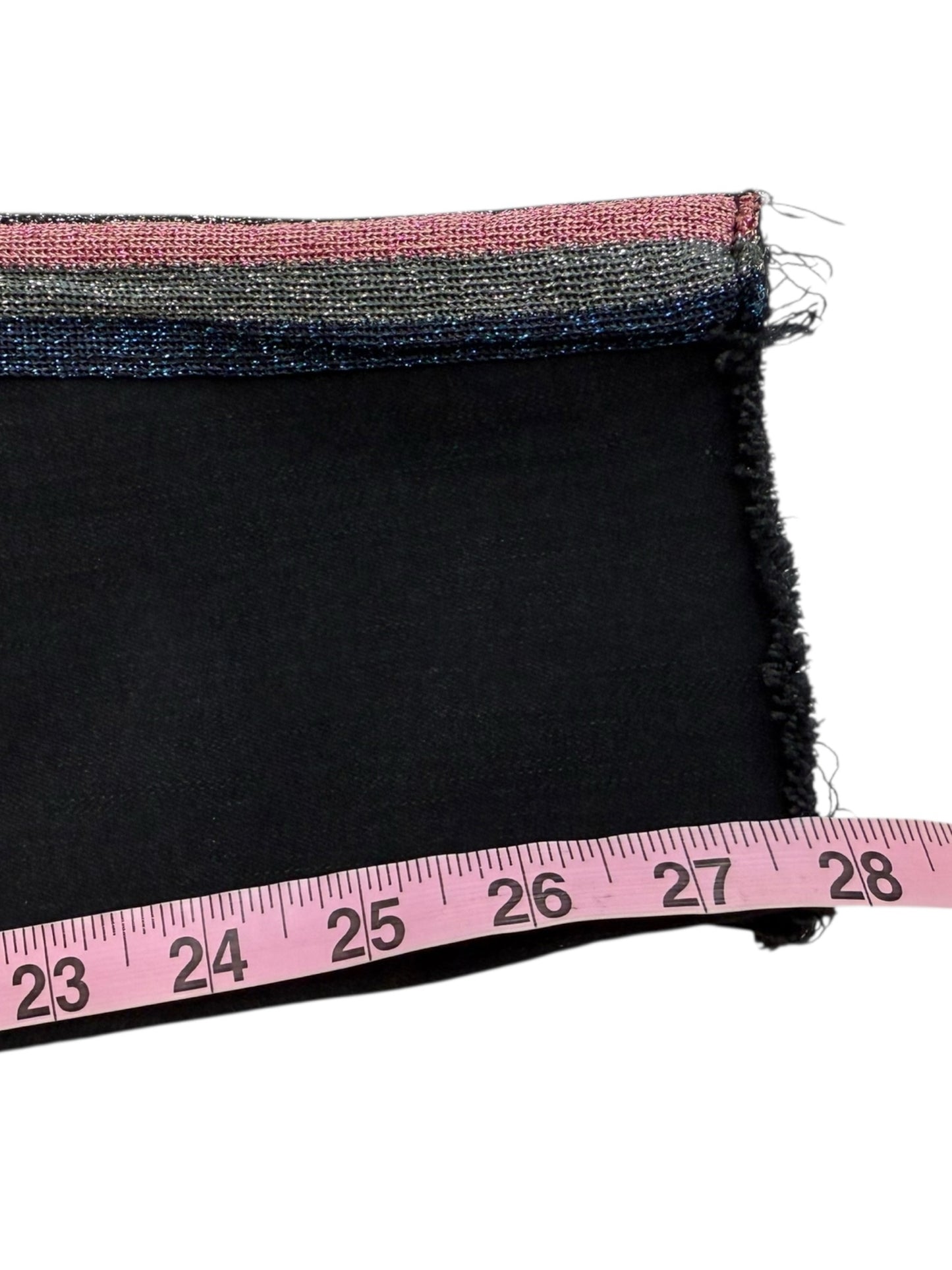 MOTHER Black High Waisted Looker Ankle Fray "Guilty Glitter Racer" Jeans Size 29