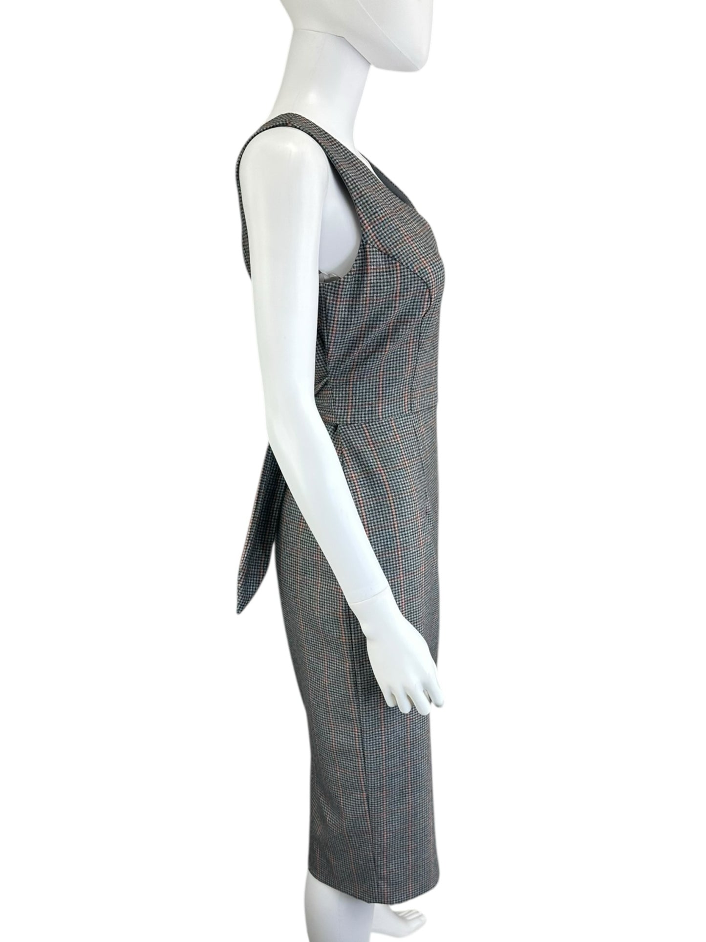ANTONIO MELANI Gray Dress Size 4