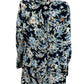 Reiss Blue Paisley Print Button-Down Shirt Size 8