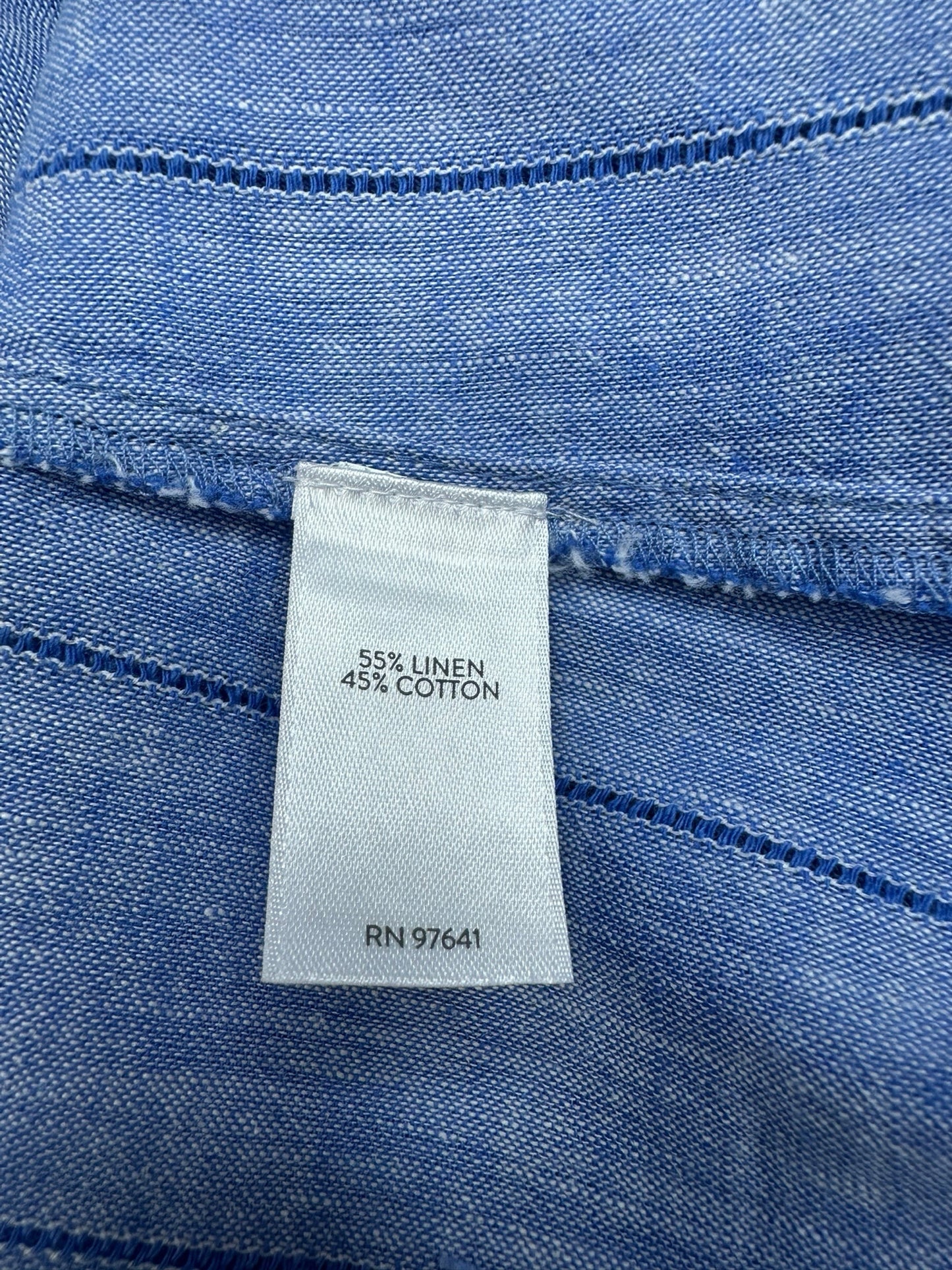 J. Jill Blue Button down Size XL