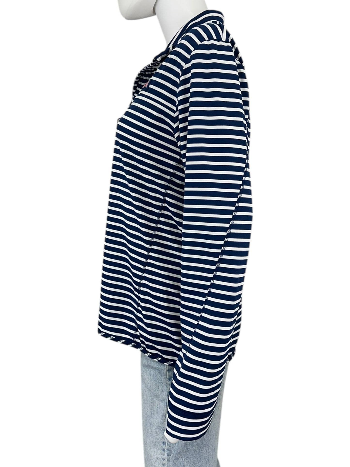 vineyard vines Navy Striped The Shep Shirt Size L