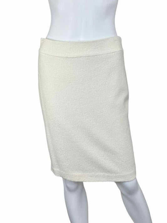 Banana Republic NWT Cream Wool Pencil Skirt Size 2P