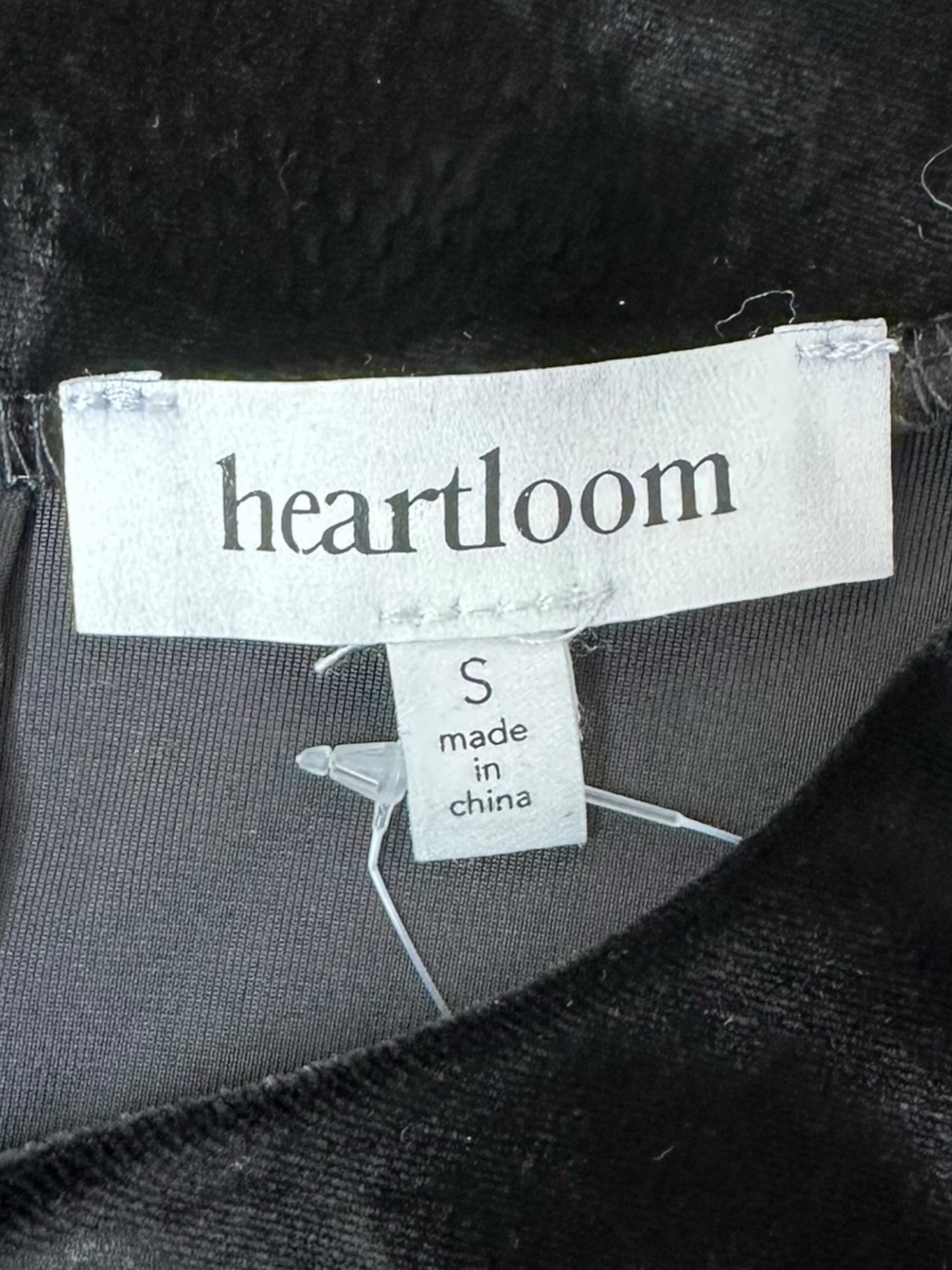 heartloom NWT Black Velvet Davila Cocktail Dress Size S