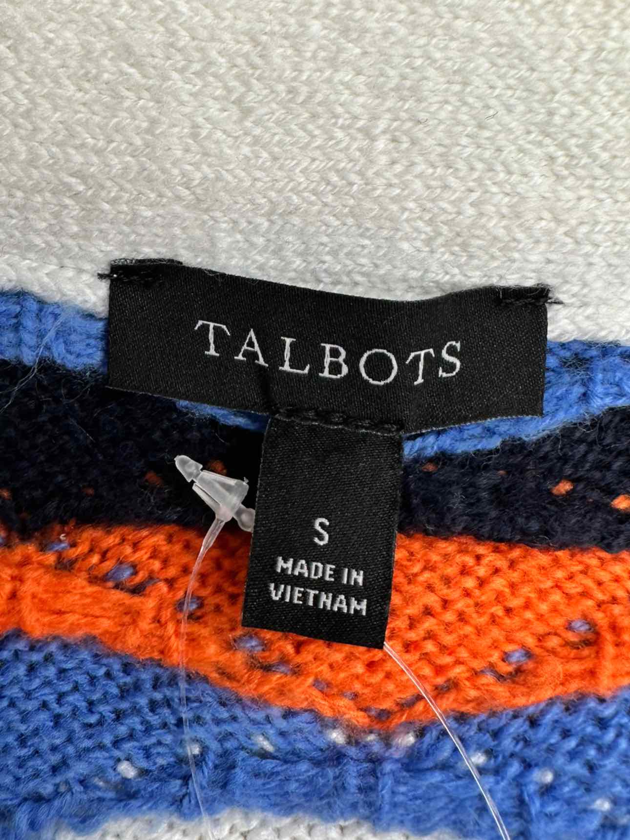 Talbots Multicolor Button Up Cardigan Size S