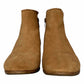 Jack Rogers Tan Suede Bailee Booties Size 9