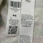 120% Lino 100% Linen Pastel Stripe Button-Down Dress Size 44