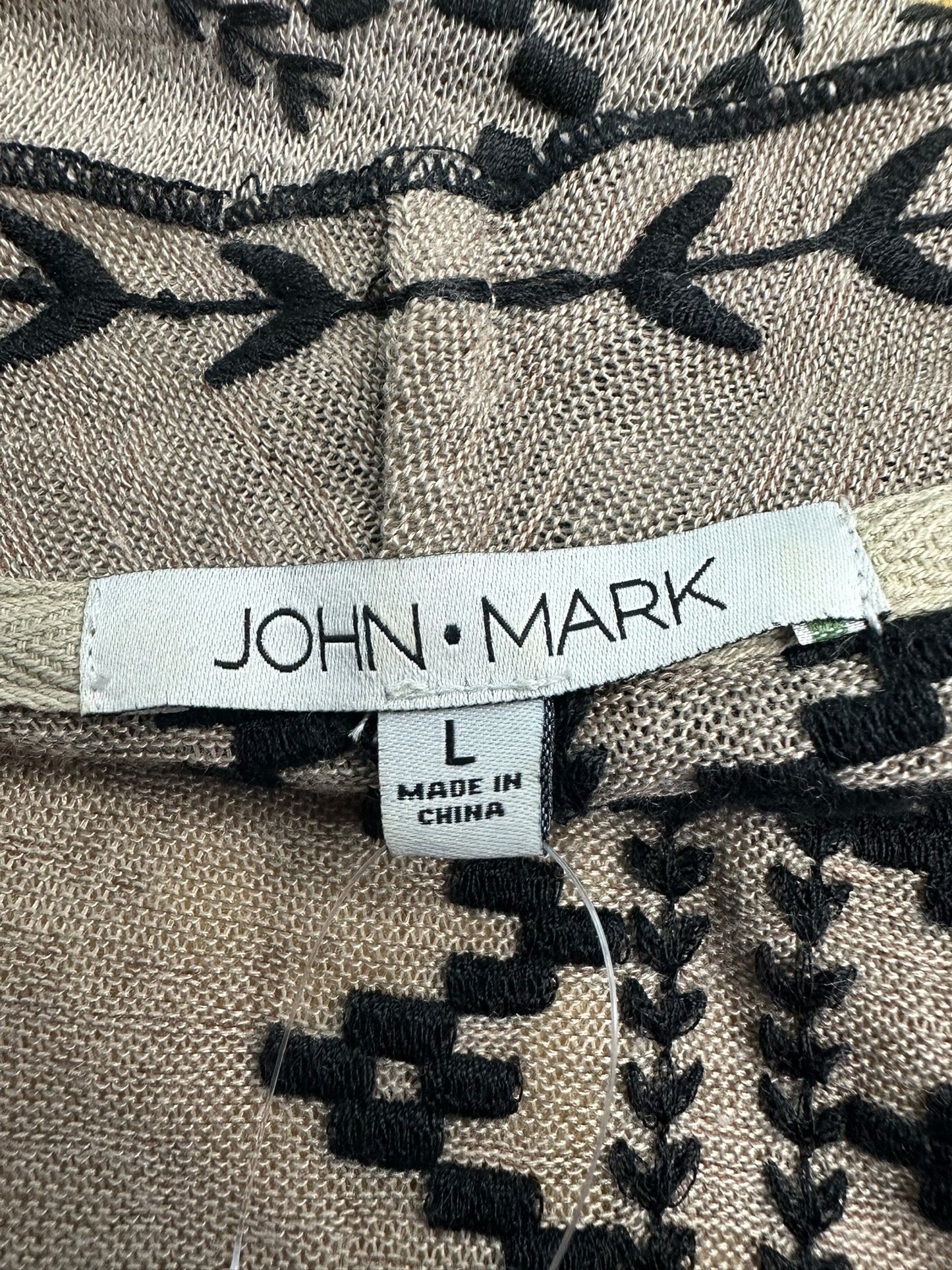 JOHN MARK Light Brown Duster Size L