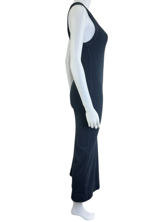 Rowan Casual Gray Stretch Knit Dress Size S