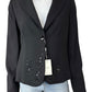 ARMANI COLLEZIONI NWT 100% Virgin Wool Black Blazer Size 10