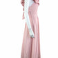 Free People NWT Pink Ruffle Maxi Dress Size S