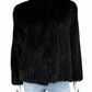 Black Mink Fur Jacket Size M