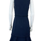 J. Crew Navy Blue Tweed Mini Dress Size 2