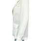 EQUIPMENT White Notched Collar Blazer Size 4