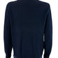 J. Crew Navy Jeweled Fair Isle Wool Sweater Size L