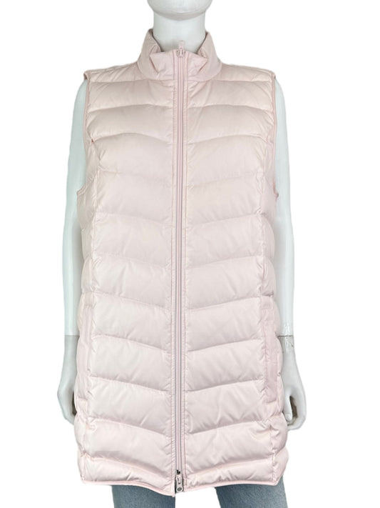 J. Jill Pink Puffer Vest Size L