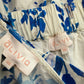 ALIVIA Blue Floral Lynn Top and Anessa Skort Size XS