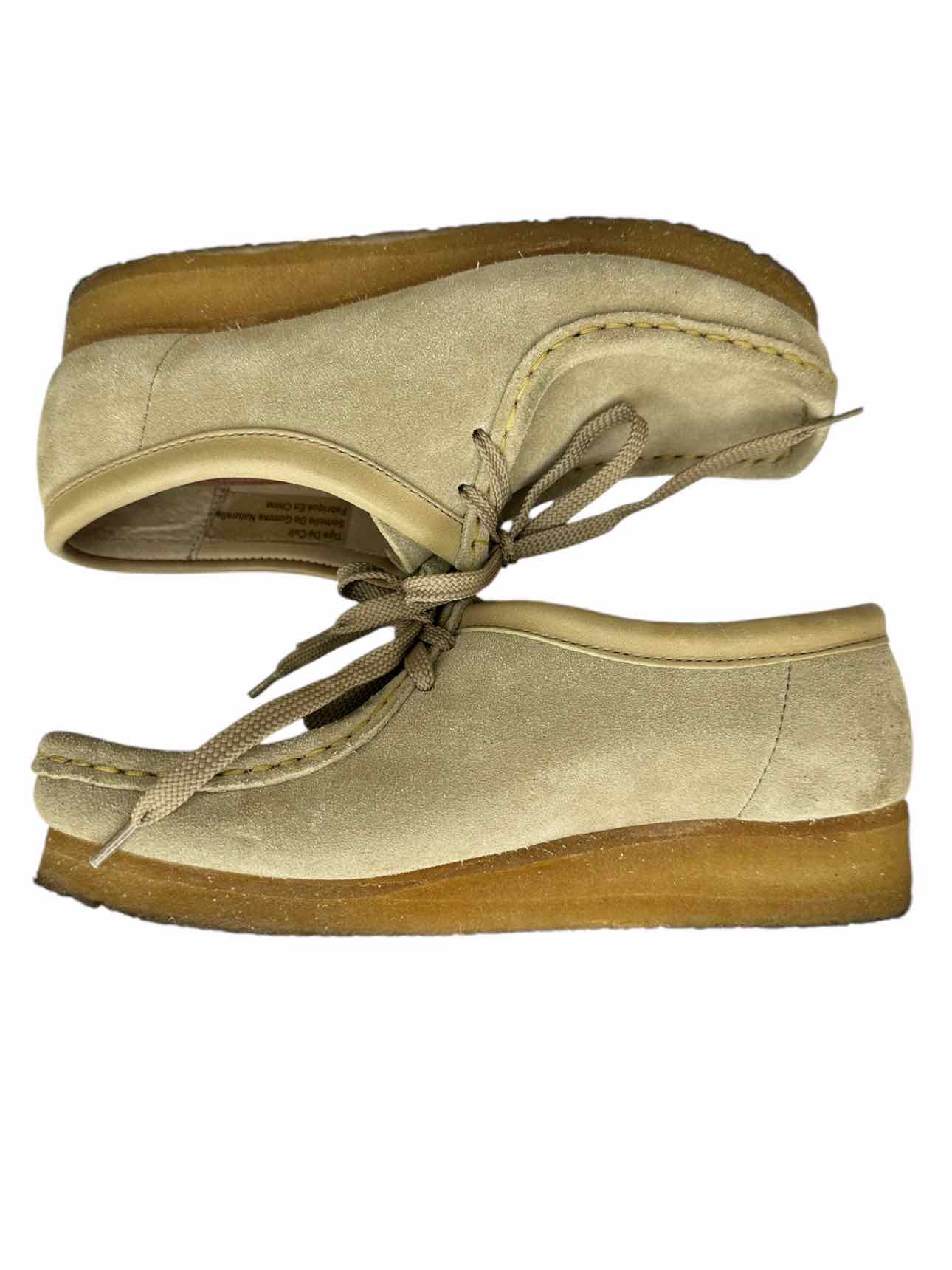 Clarks Tan Suede Wallabee Loafers Size 7