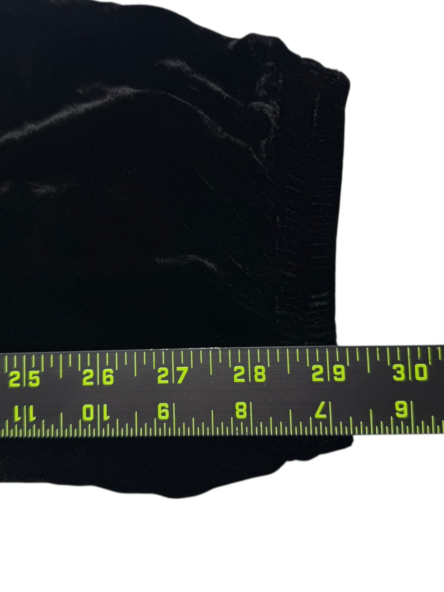 Johnny Was Black Velvet Embroidered 2 PC Knit Set Size M