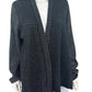 EILEEN FISHER Black Silk Blend Jacket Size 1X