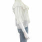 FRAME White Ruffle Blouse Size S