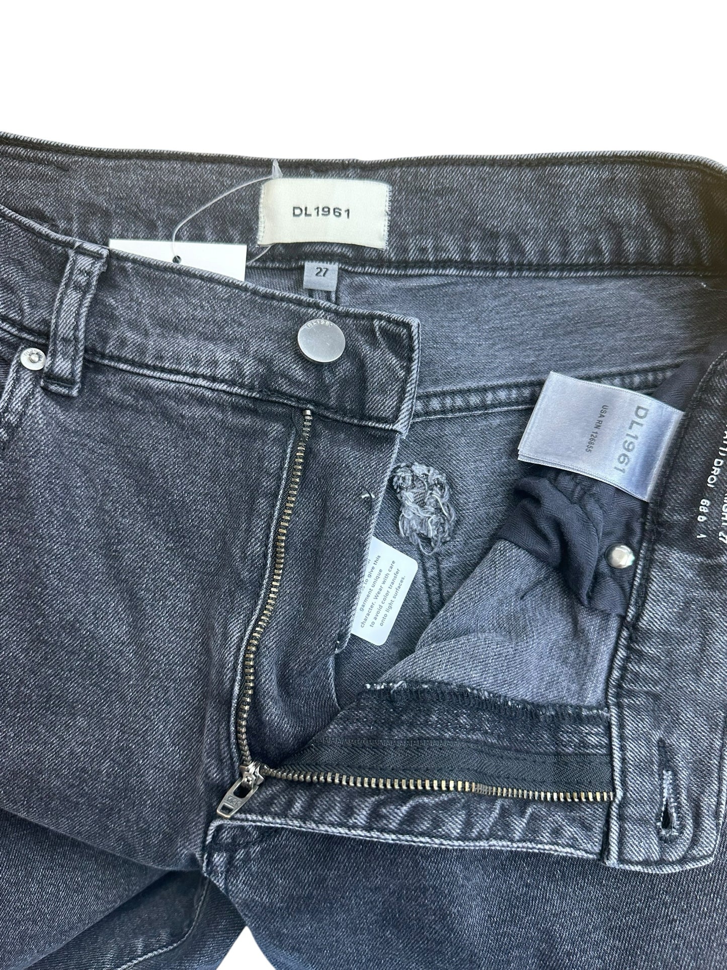DL1961  Black Patti Vintage Ankle Jeans Size 27