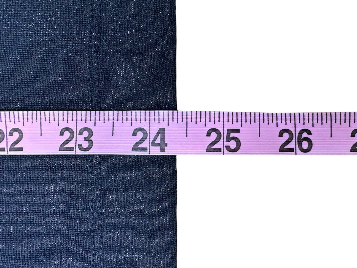 ESCADA Navy Shimmer Knit Top Size L