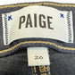 PAIGE Skyline Straight Jeans Size 26