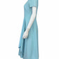 ESCADA Cerulean Blue Midi Dress Size 36