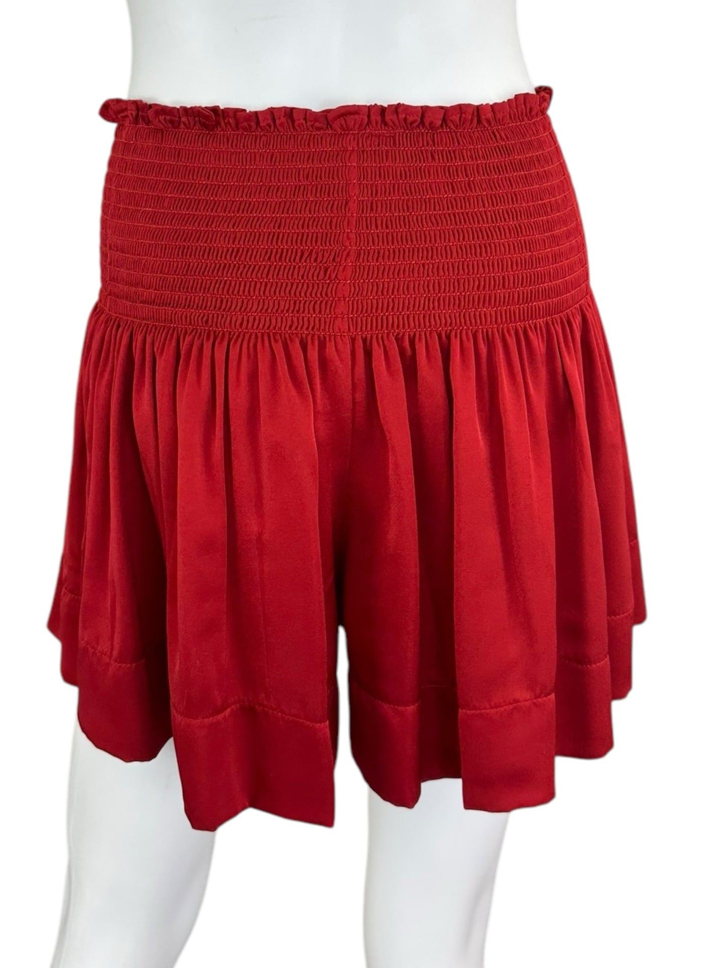KOCH Red High Waisted shorts Size S