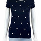 J. Crew Navy Polka Dot Sweater Size XXS