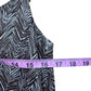 NWT jude connally Brown and Cream Zebra Dress Size S