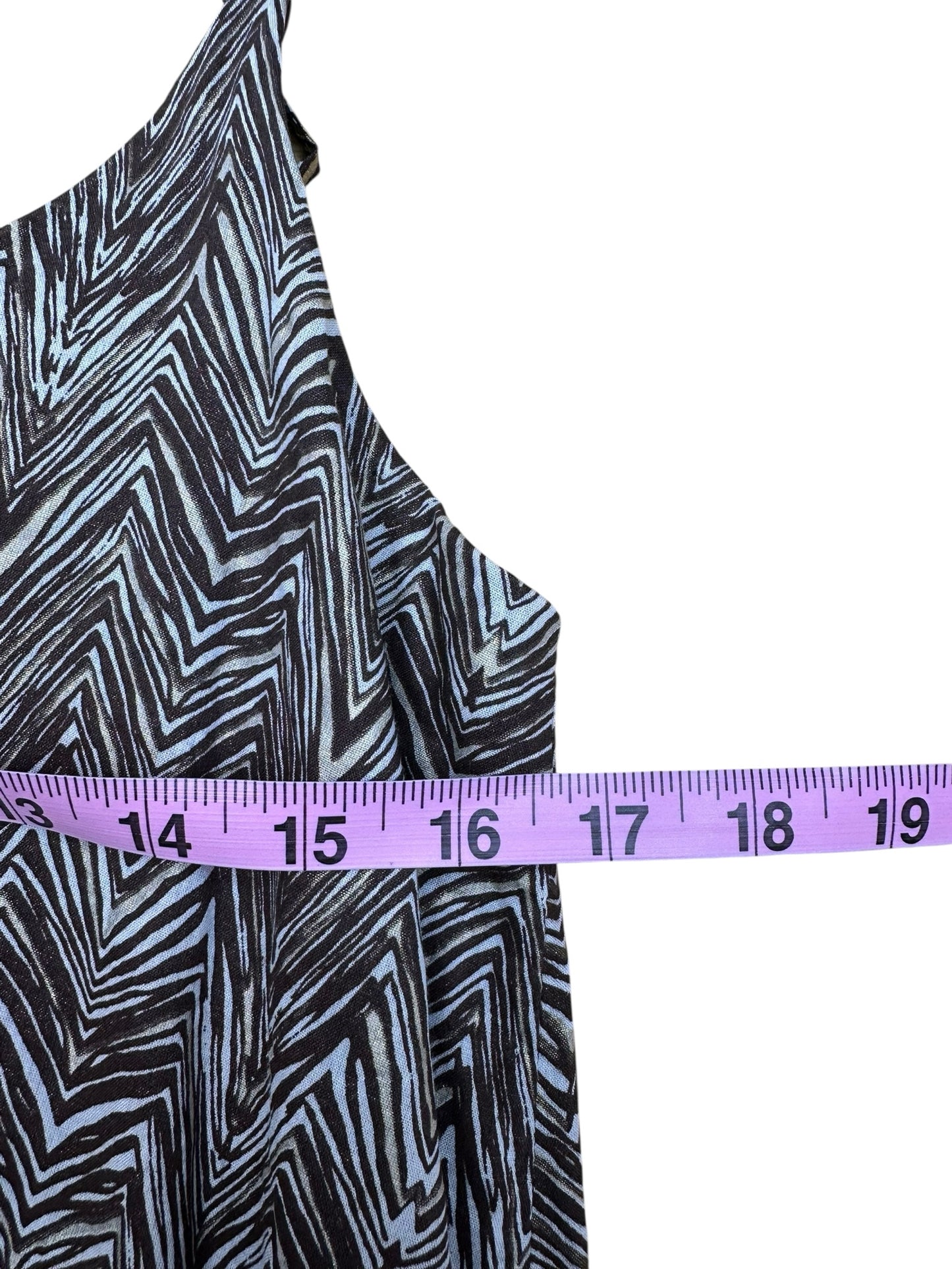 NWT jude connally Brown and Cream Zebra Dress Size S