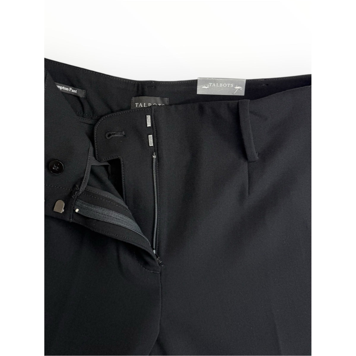 Talbots NWT Black Southampton Pants Size 4