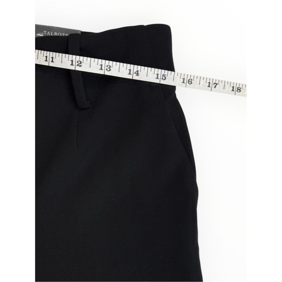 Talbots NWT Black Southampton Pants Size 4