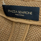 Piazza Sempione Brown Wool Blend Jacket Size 4
