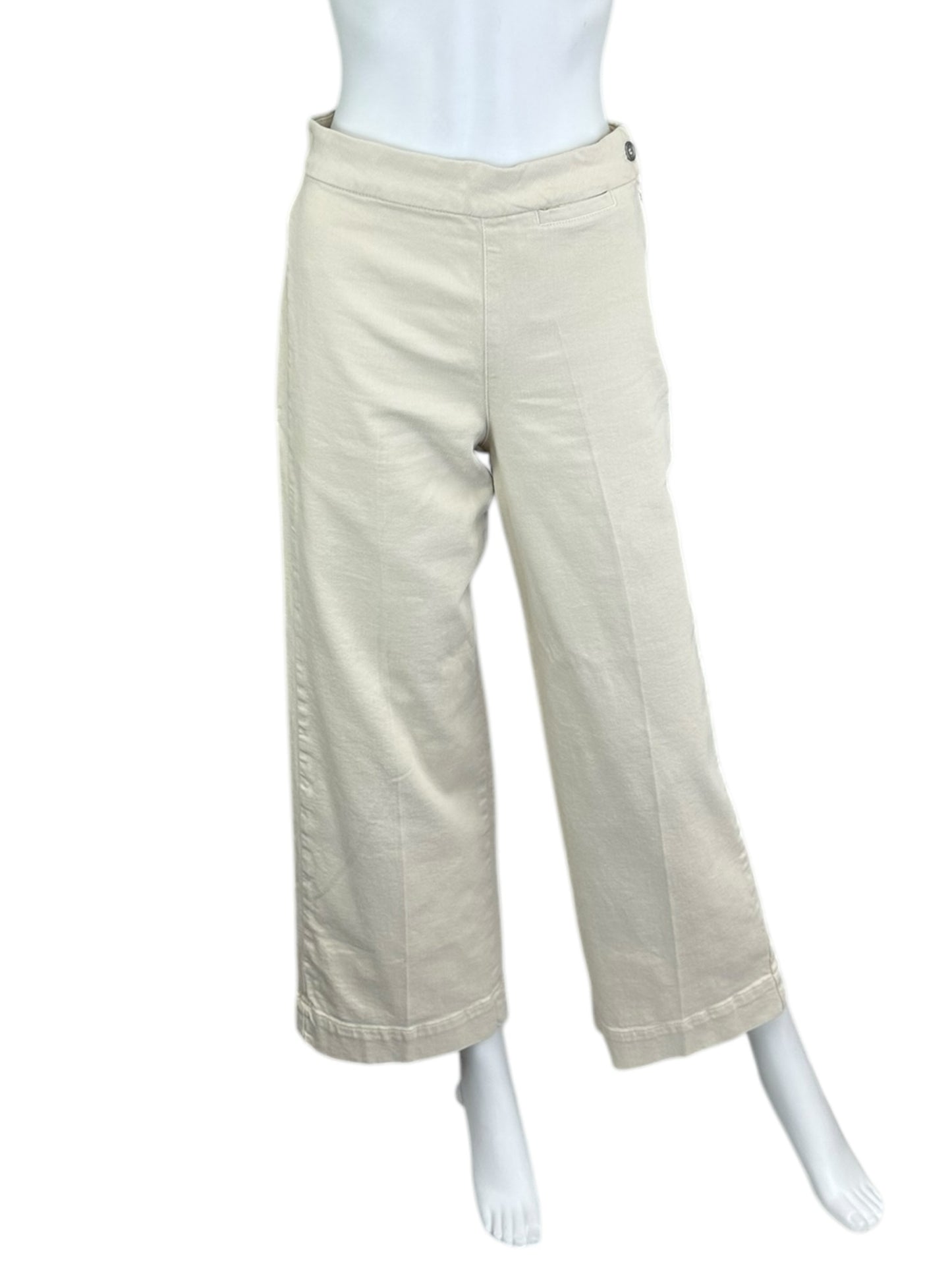 pilcro Cream Wide Jeans Size 26