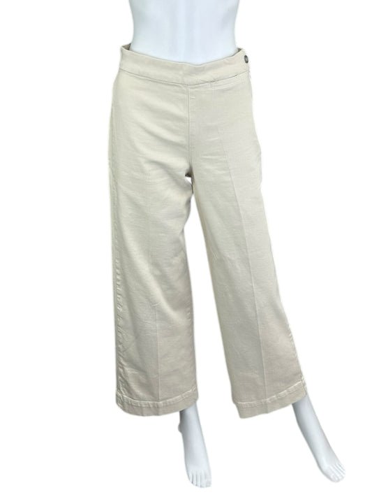 pilcro Cream Wide Jeans Size 26