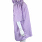 Hello Dobson Purple Gingham Check Mini Dress Size L