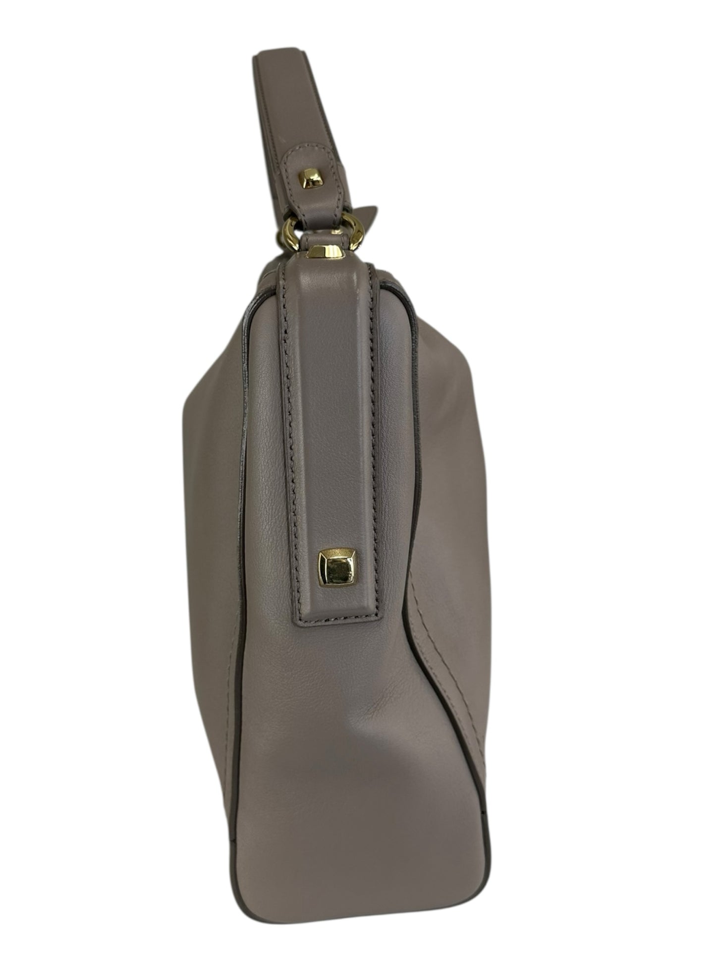 Salvatore Ferragamo Grey Purple Purse