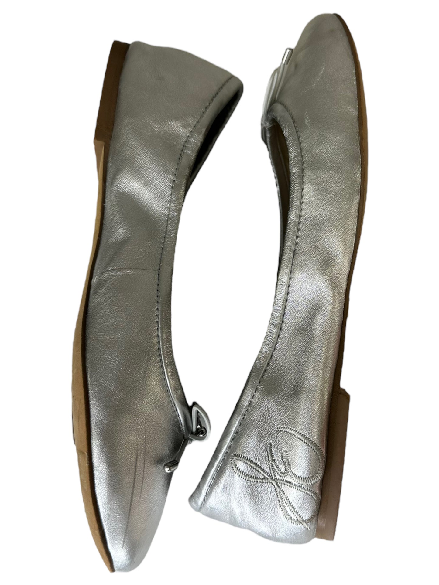 sam edelman Silver Ballet Flats Size 6.5