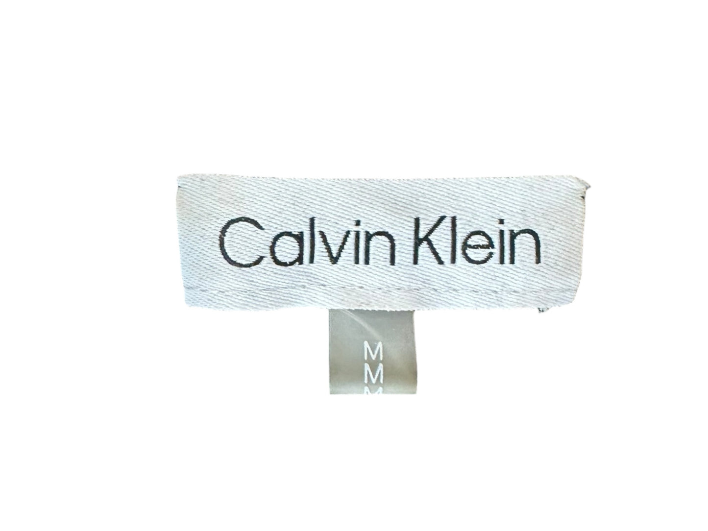 Calvin Klein Black Sequin Button-Down Shirt Size M