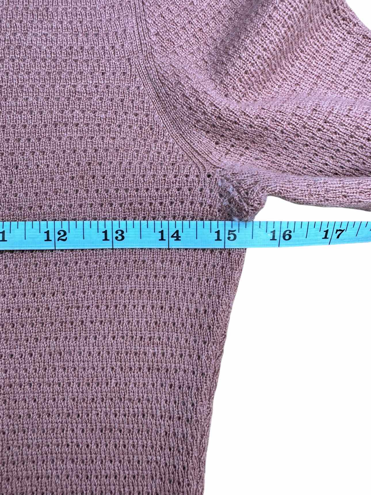 rebecca taylor 100% Merino Wool Pink Sweater Size S