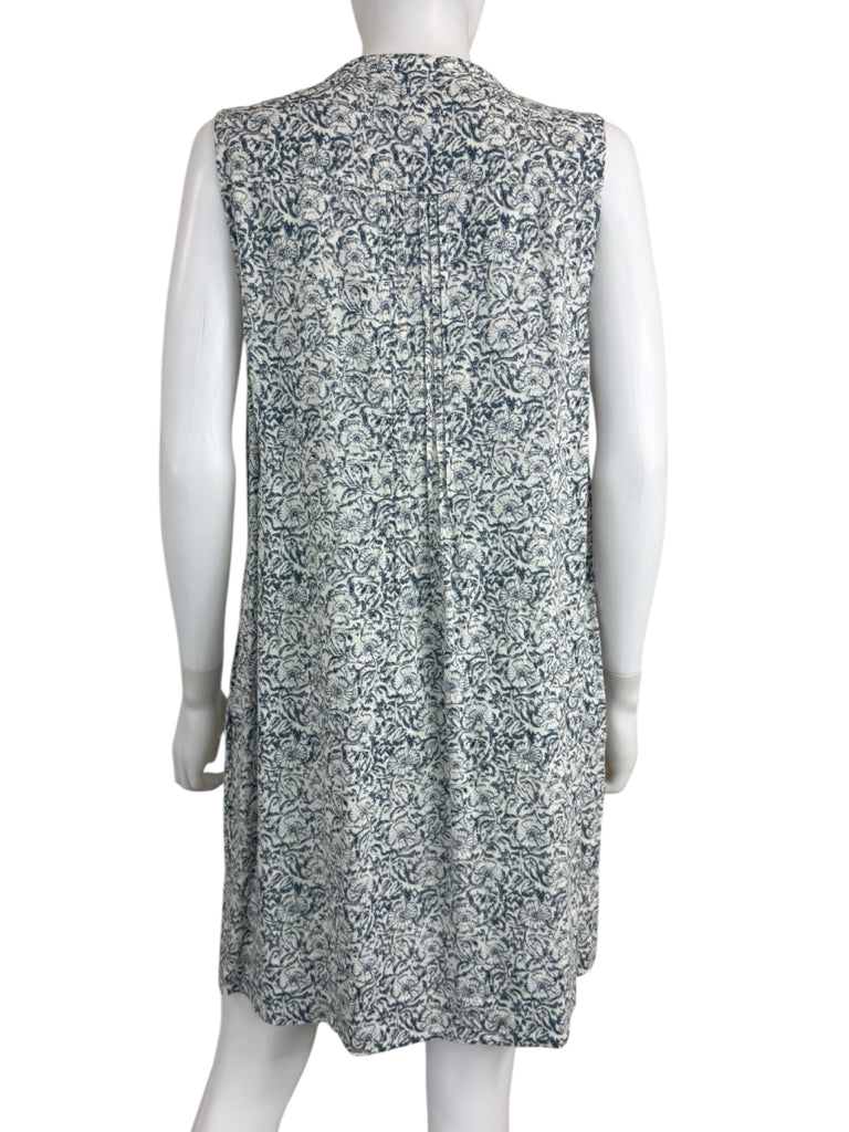 FAHERTY Blue Floral Isha Dress Size L